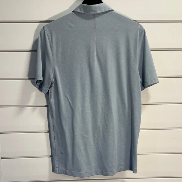 Lululemon Athletica Sky Blue Polo Shirt - Picture 2 of 3